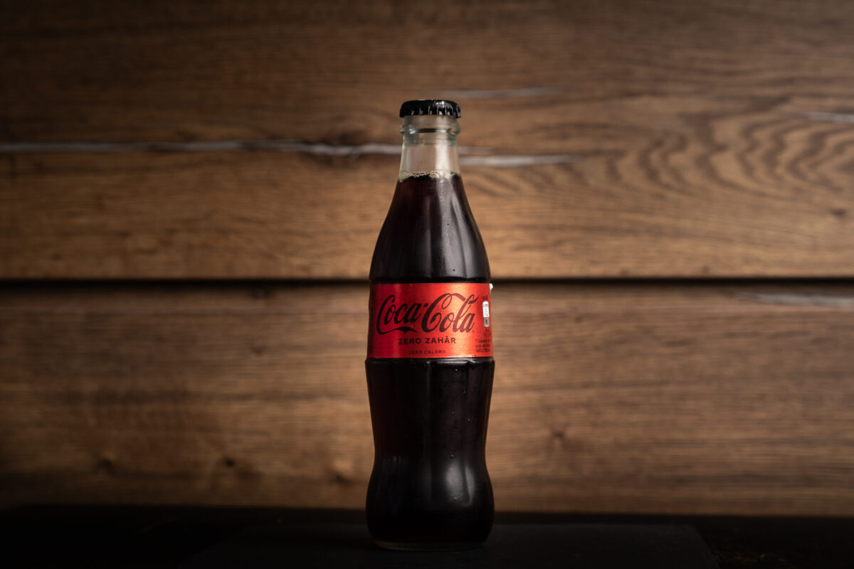 coca-cola zero bottle